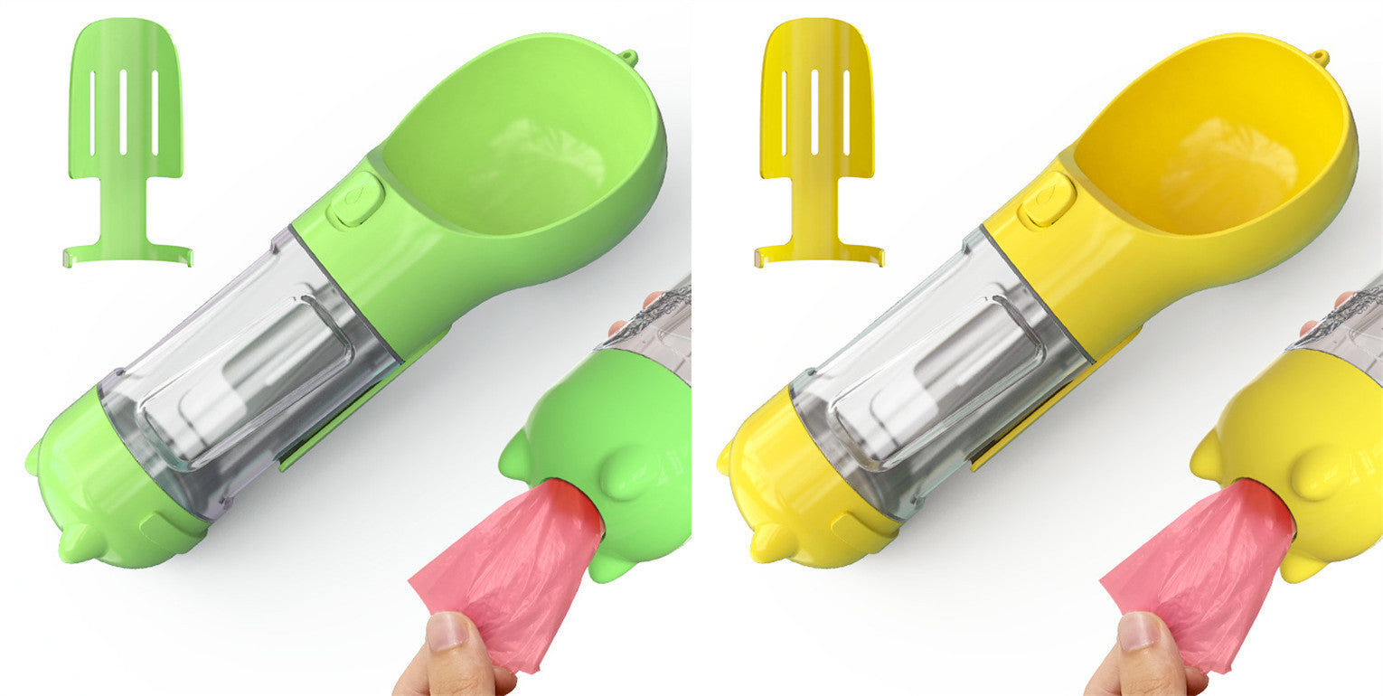 3-in-1 Pet Water Bottle Feeder